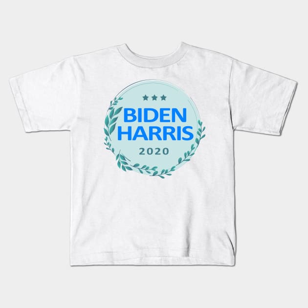 Biden Harris Supporter Kids T-Shirt by ShopBuzz